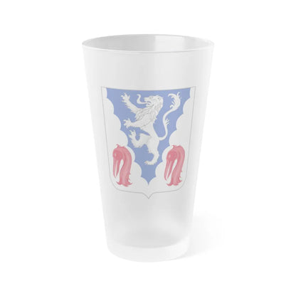 401 Glider Infantry Regiment 2 (U.S. Army) Frosted Pint Glass 16oz-Go Mug Yourself