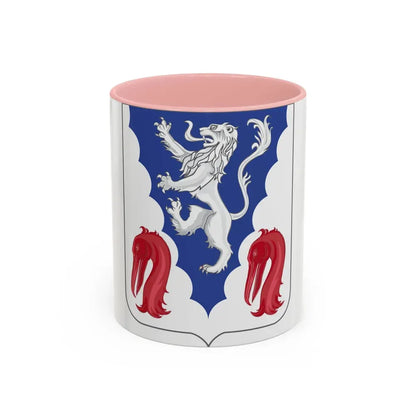 401 Glider Infantry Regiment 2 (U.S. Army) Accent Coffee Mug 11oz Pink - Go Mug Yourself