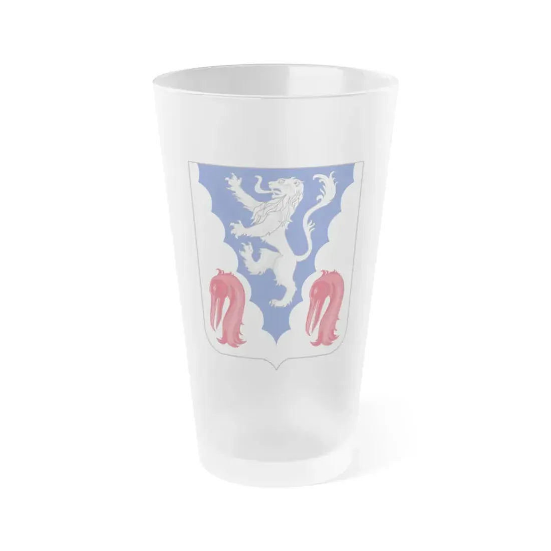 401 Glider Infantry Regiment 2 (U.S. Army) Frosted Pint Glass 16oz Default Title - Go Mug Yourself