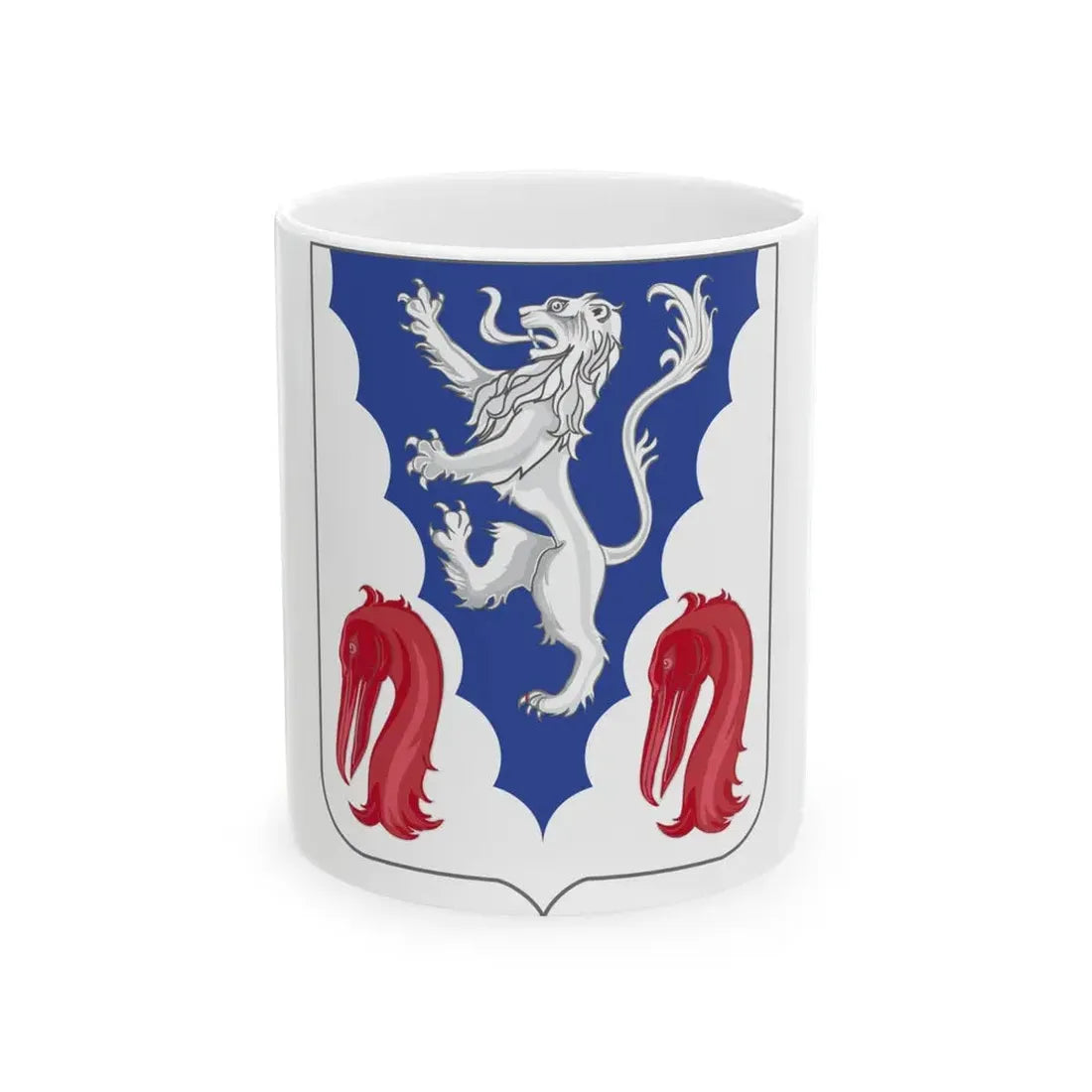 401 Glider Infantry Regiment 2 (U.S. Army) White Coffee Mug 11oz - Go Mug Yourself