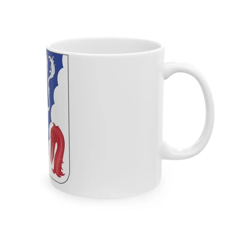 401 Glider Infantry Regiment 2 (U.S. Army) White Coffee Mug - Go Mug Yourself