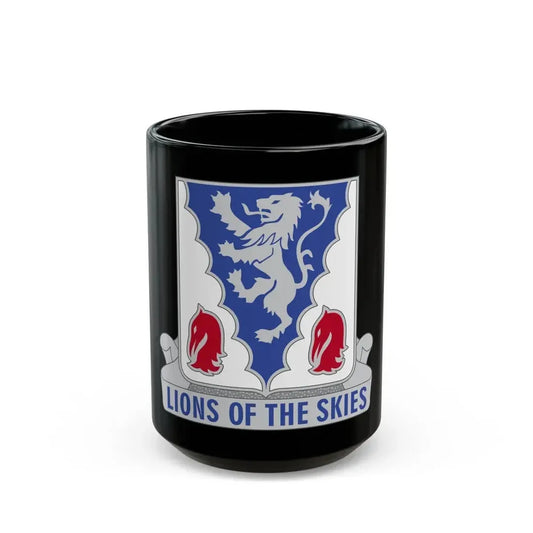 401 Glider Infantry Regiment (U.S. Army) Black Coffee Mug 15oz - Go Mug Yourself