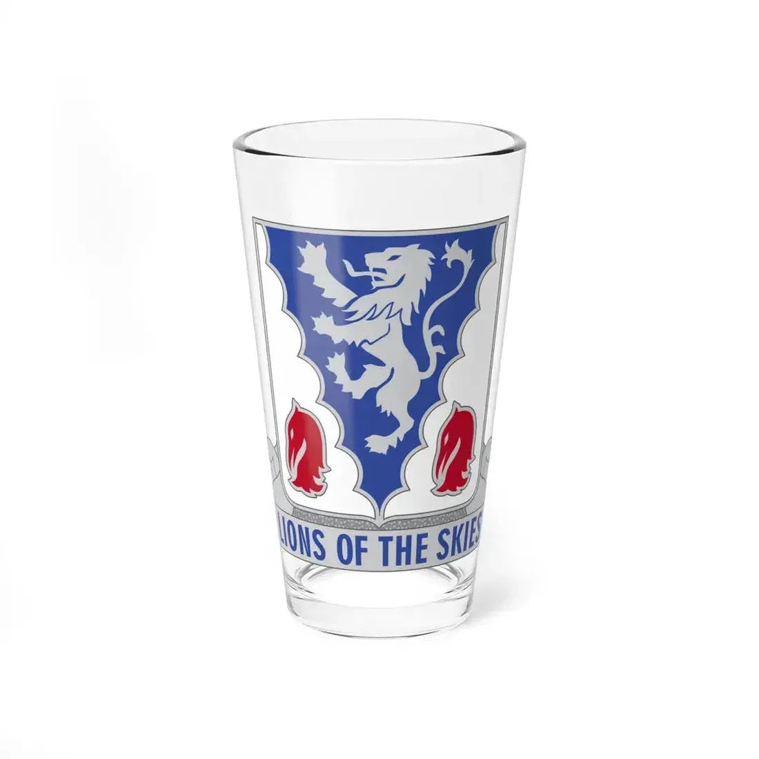 401 Glider Infantry Regiment (U.S. Army) Pint Glass 16oz 16oz - Go Mug Yourself