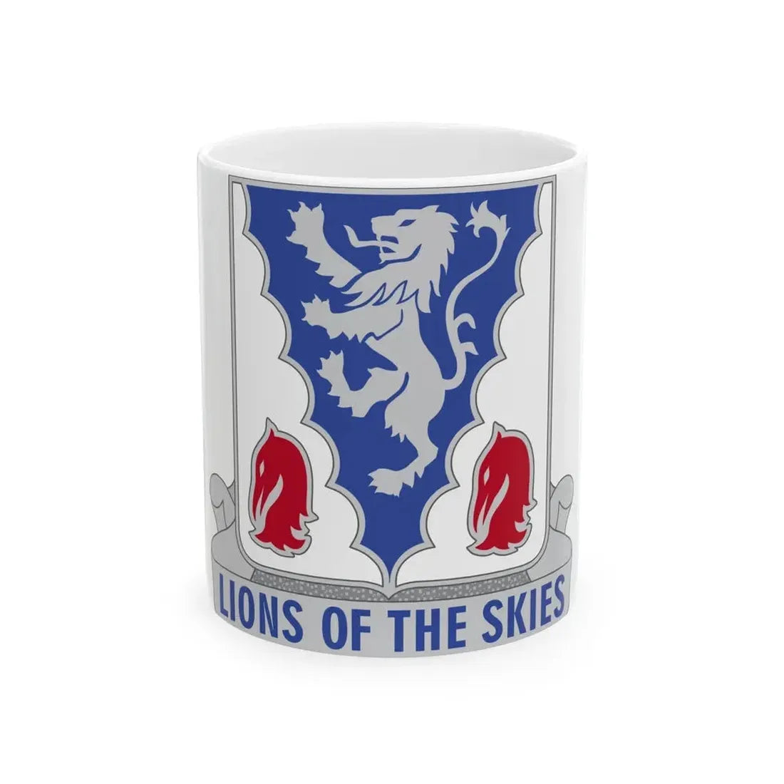 401 Glider Infantry Regiment (U.S. Army) White Coffee Mug 11oz - Go Mug Yourself