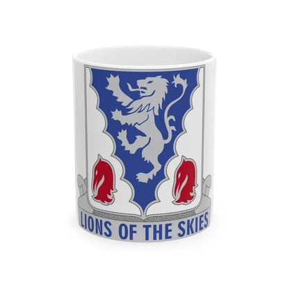 401 Glider Infantry Regiment (U.S. Army) White Coffee Mug 11oz - Go Mug Yourself