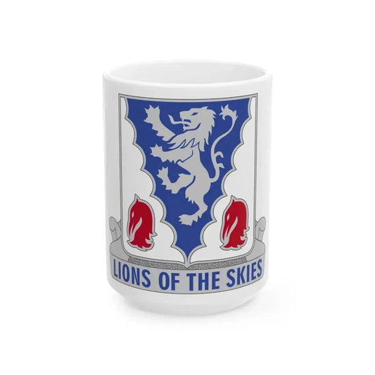 401 Glider Infantry Regiment (U.S. Army) White Coffee Mug 15oz - Go Mug Yourself