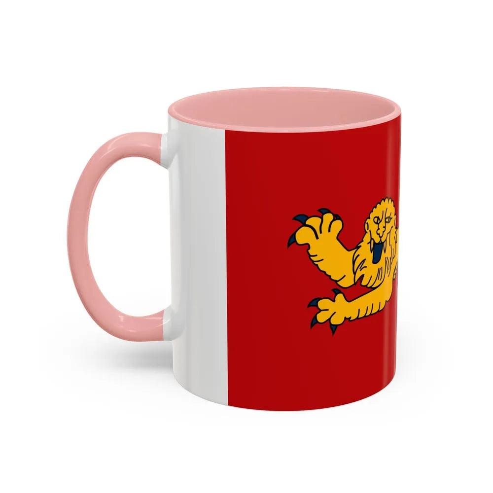 Flag of Aquitaine France - Accent Coffee Mug-Go Mug Yourself