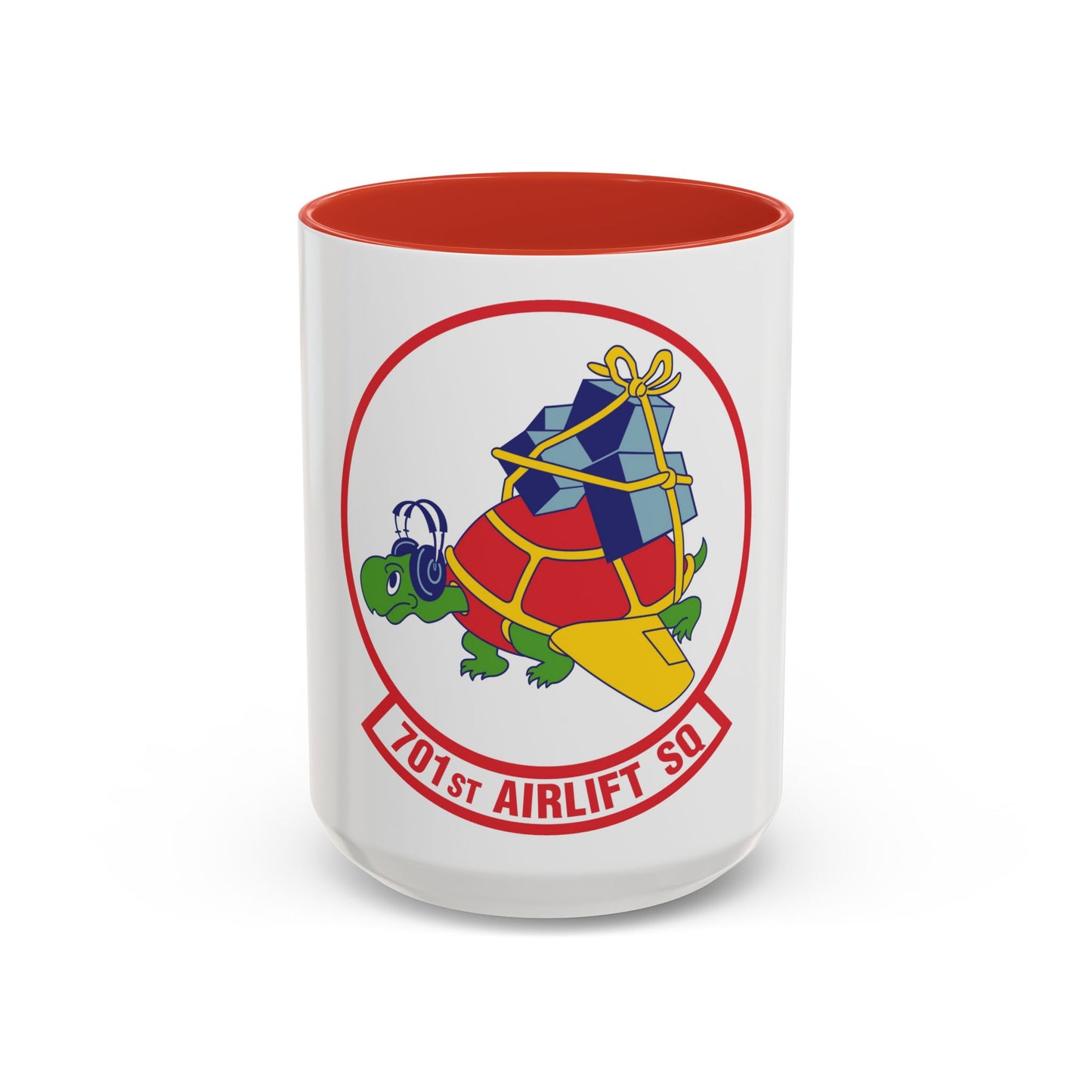 701st Airlift Squadron (U.S. Air Force) Accent Coffee Mug