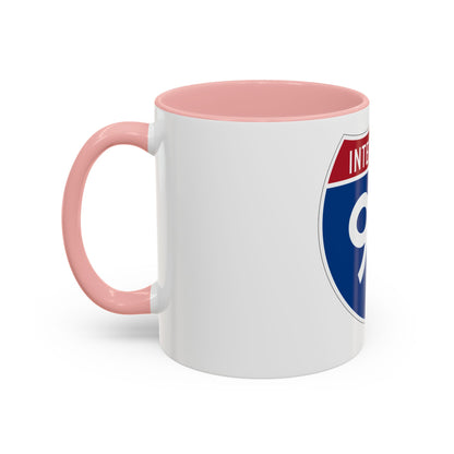Interstate 97 (U.S. Highways) Accent Coffee Mug