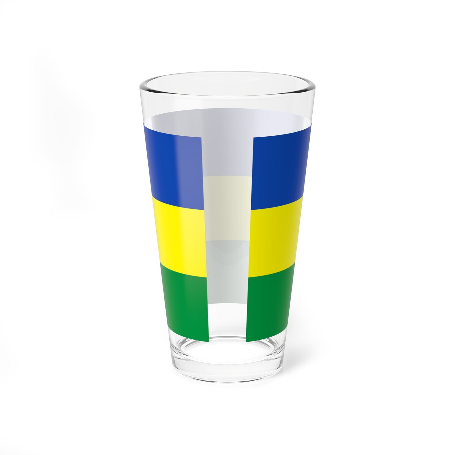 Flag of Sudan 1956-1970 (South Sudan) Pint Glass 16oz