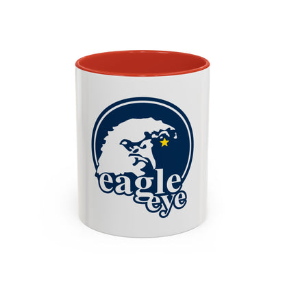 USCG Eagle Eye (U.S. Coast Guard) Accent Coffee Mug
