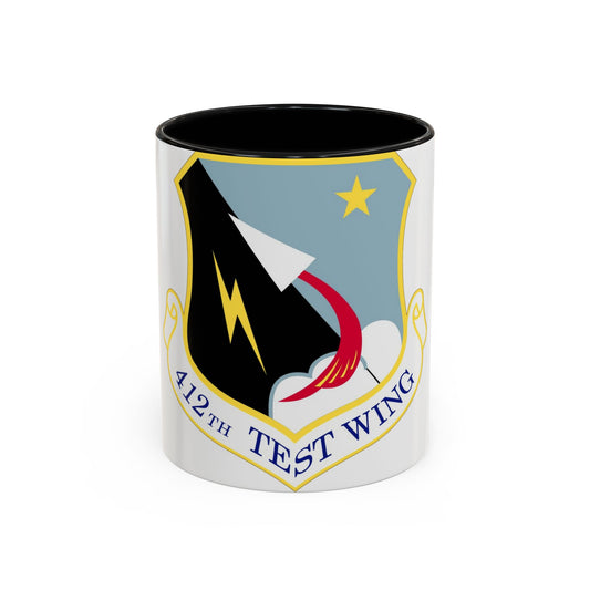 412th Test Wing (U.S. Air Force) Accent Coffee Mug