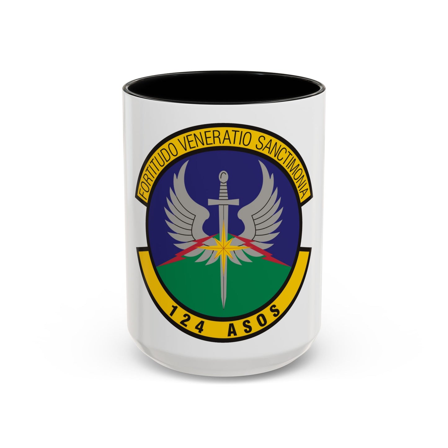 124th Air Support Operations Squadron (U.S. Air Force) Accent Coffee Mug