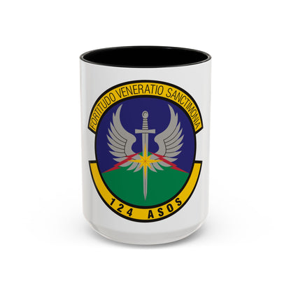 124th Air Support Operations Squadron (U.S. Air Force) Accent Coffee Mug