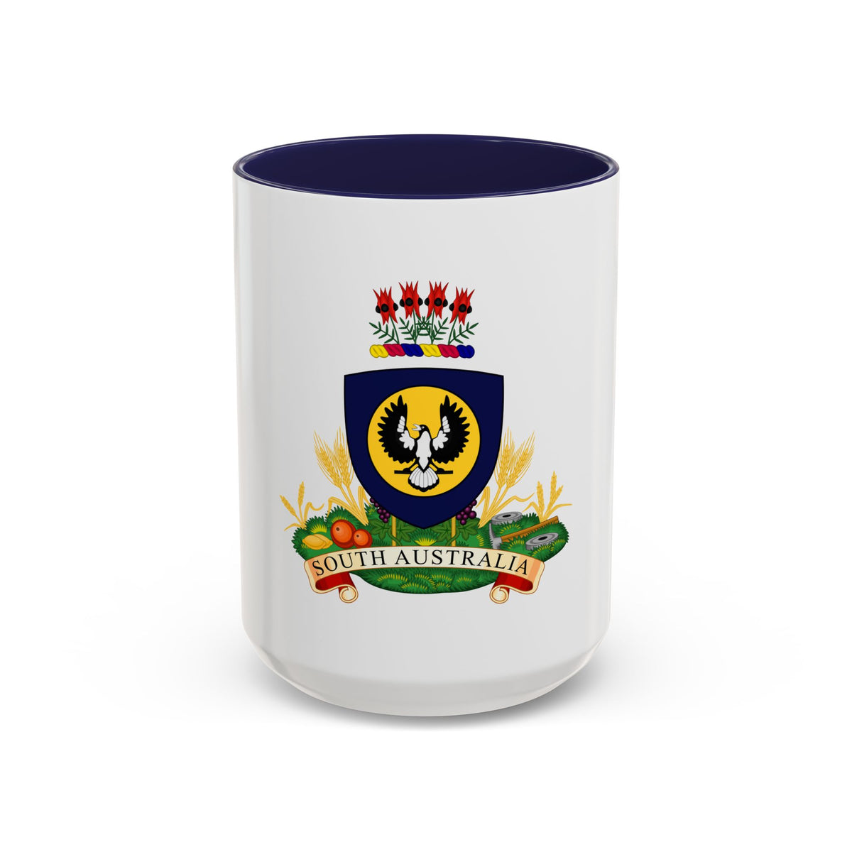 Coat of arms of South Australia - Accent Coffee Mug