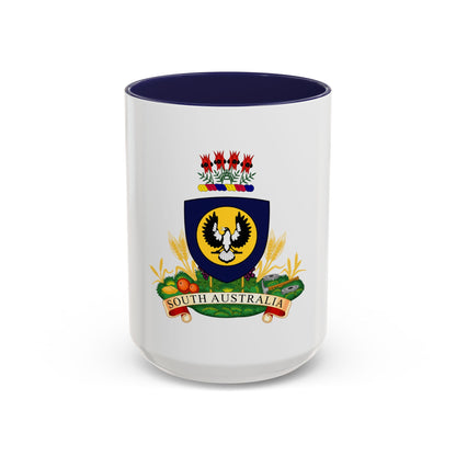 Coat of arms of South Australia - Accent Coffee Mug