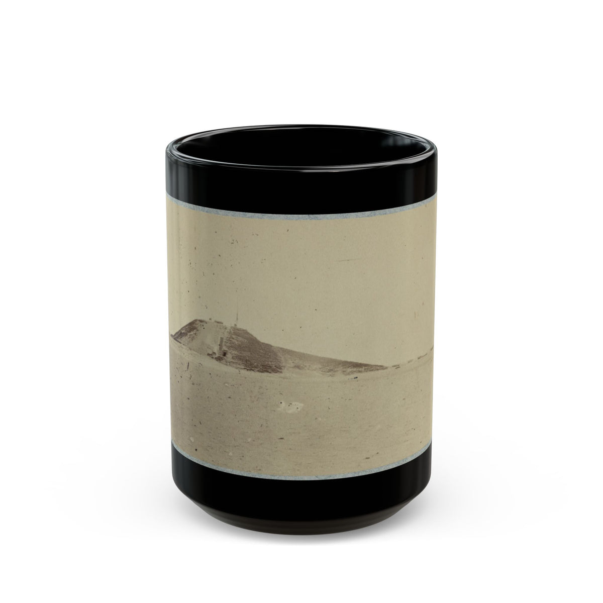 Battery Lamb Fort Fisher, N.C. (U.S. Civil War) Black Coffee Mug