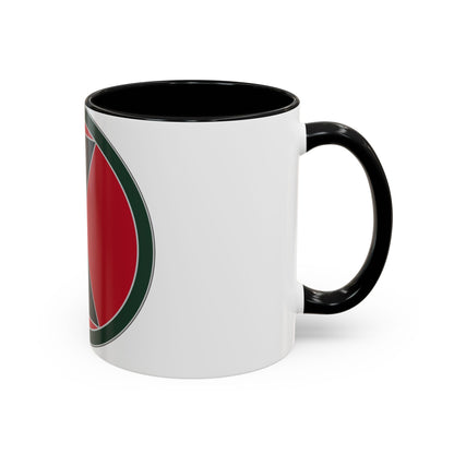 Tasse à café décorative de la 7e division d'infanterie (armée américaine)