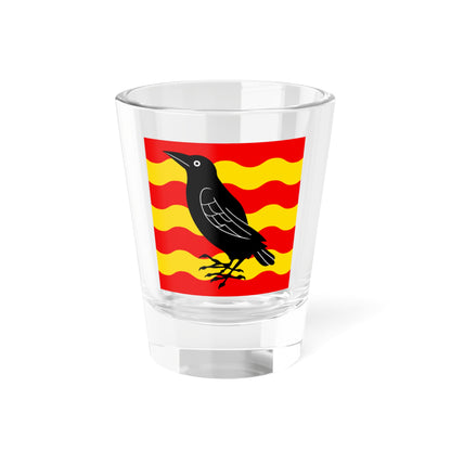 CHE Etagnieres Flag (Switzerland) Shot Glass 1.5oz