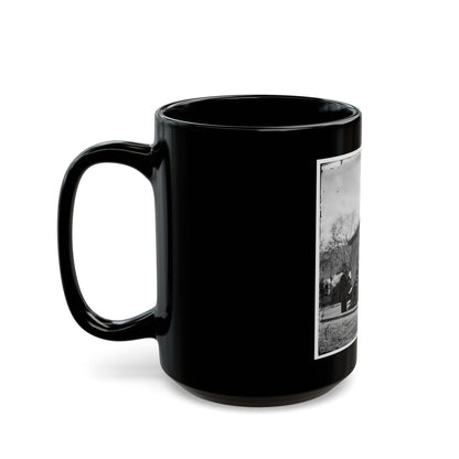 City Point, Va. Members Of Gen. Ulysses S. Grant's Staff (U.S. Civil War) Black Coffee Mug