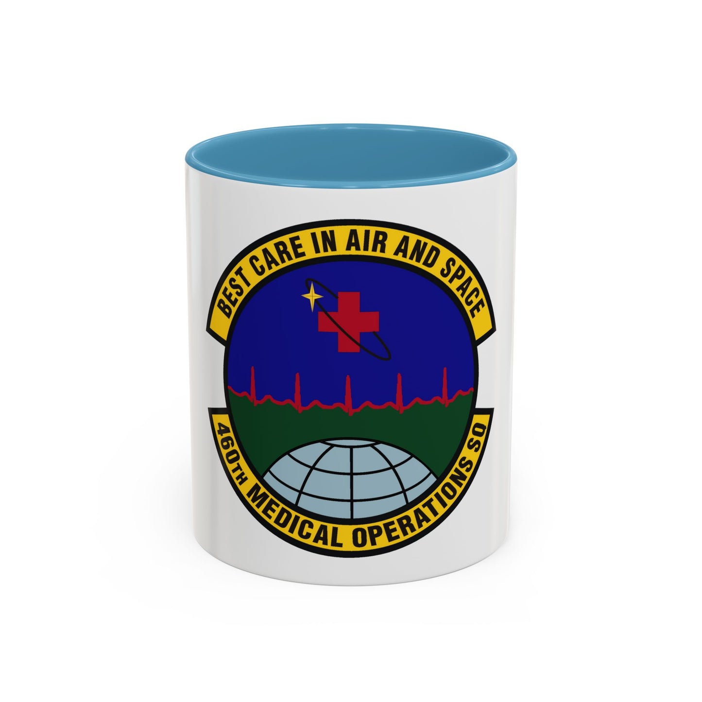 460th Medical Operations Squadron (U.S. Air Force) Accent Coffee Mug