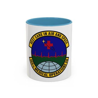 460th Medical Operations Squadron (U.S. Air Force) Accent Coffee Mug