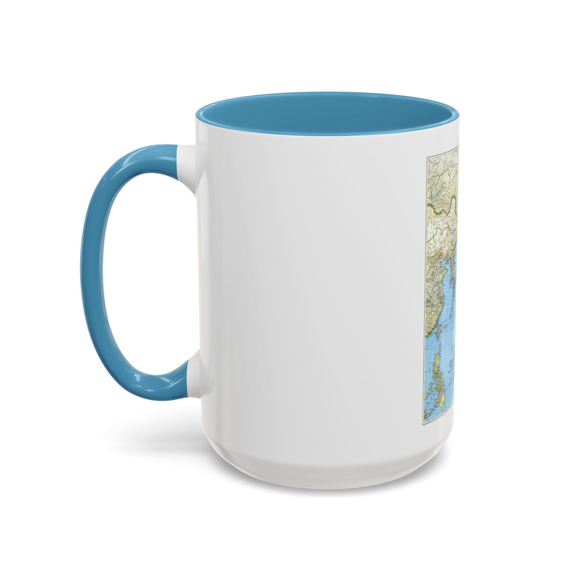 Japan and Adjacent Regions (1944) (Map) Accent Coffee Mug