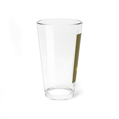 France Army OR 9 Sleeve WW2 (Military Rank) Pint Glass 16oz
