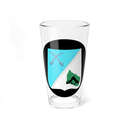 Emblem for the GHR 2LOPKESK (Denmark) (Coat of Arms) Pint Glass 16oz