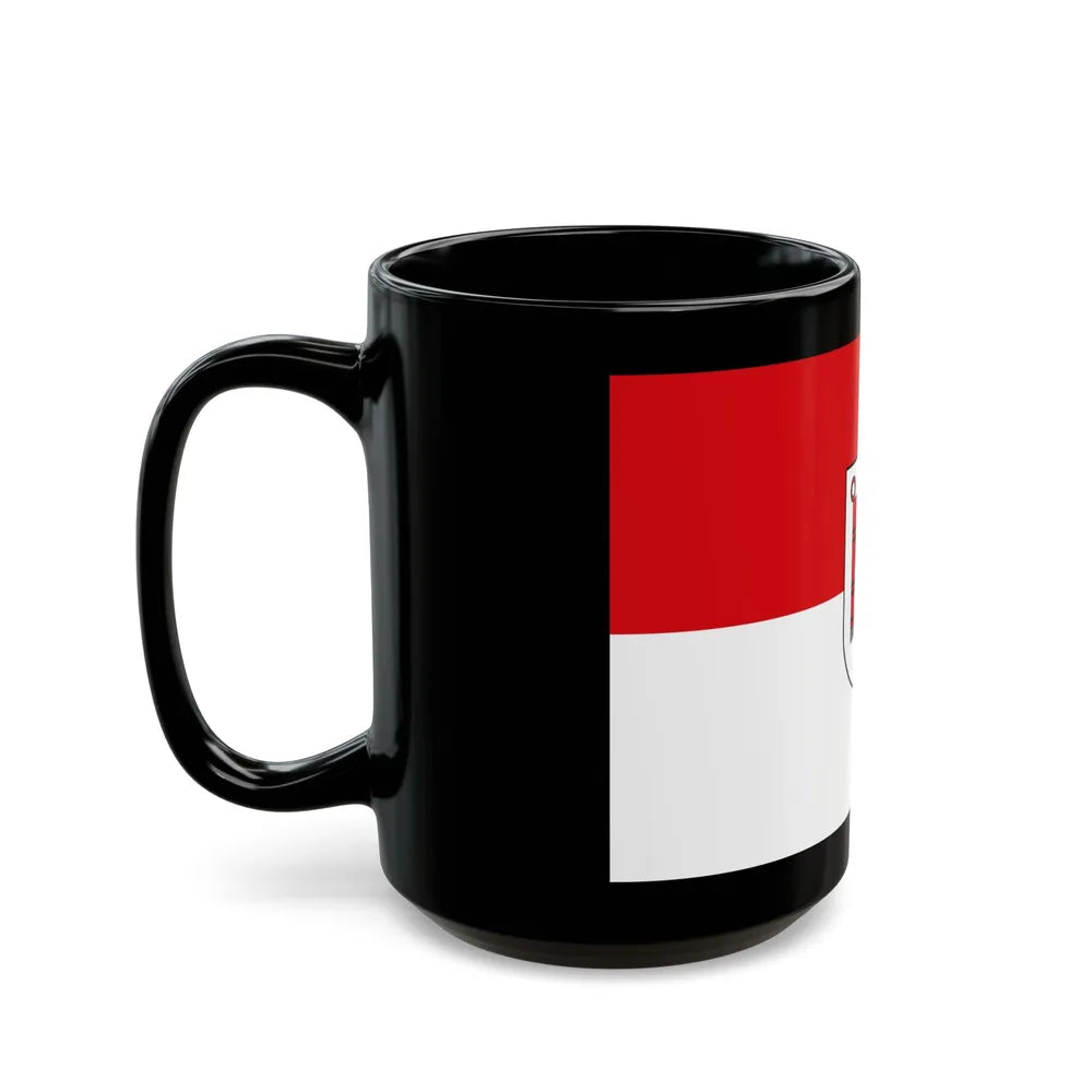 Flag of Vorarlberg Austria - Black Coffee Mug-Go Mug Yourself