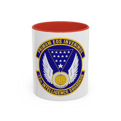 13 Intelligence Squadron ACC (U.S. Air Force) Accent Coffee Mug