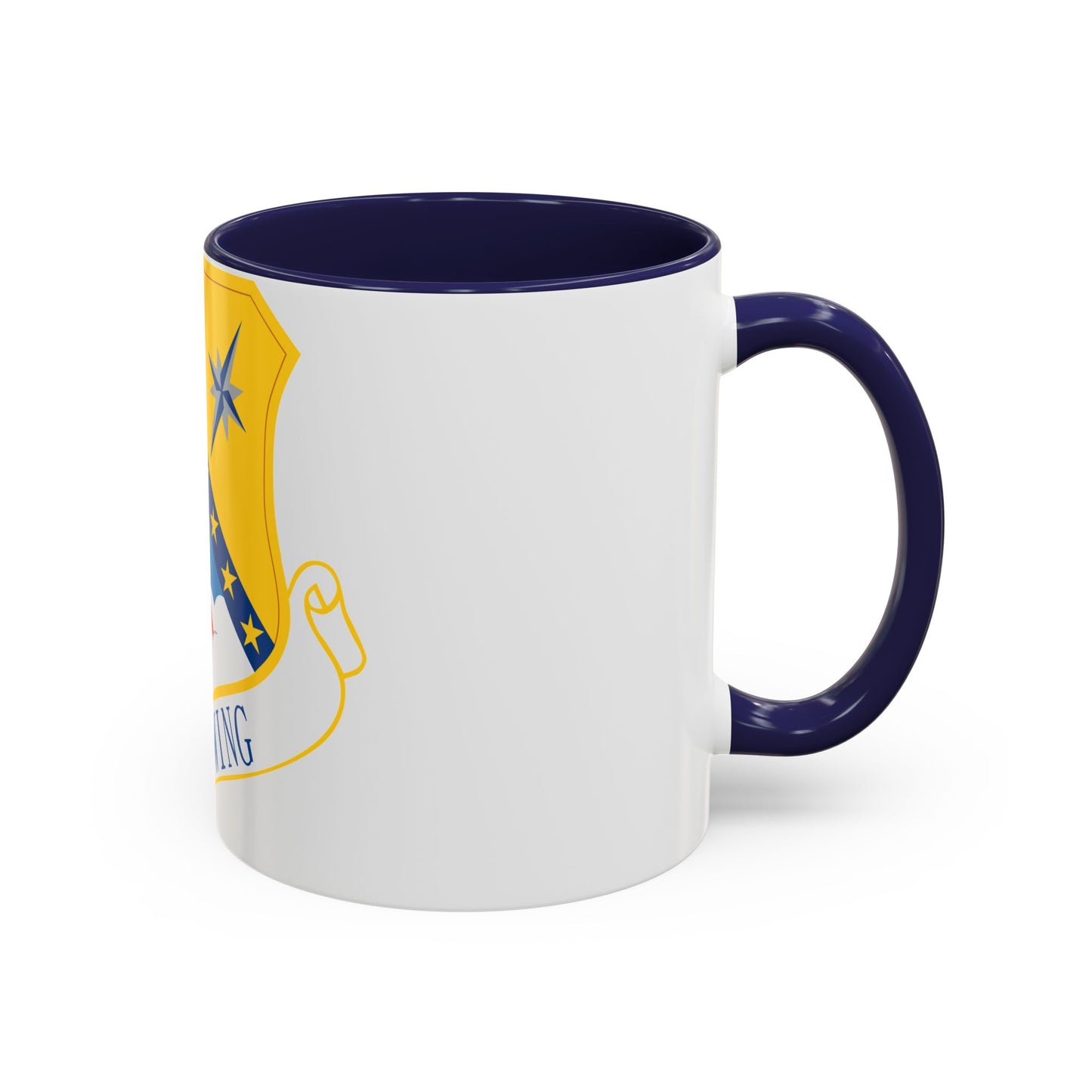 168th Wing emblem (U.S. Air Force) Accent Coffee Mug