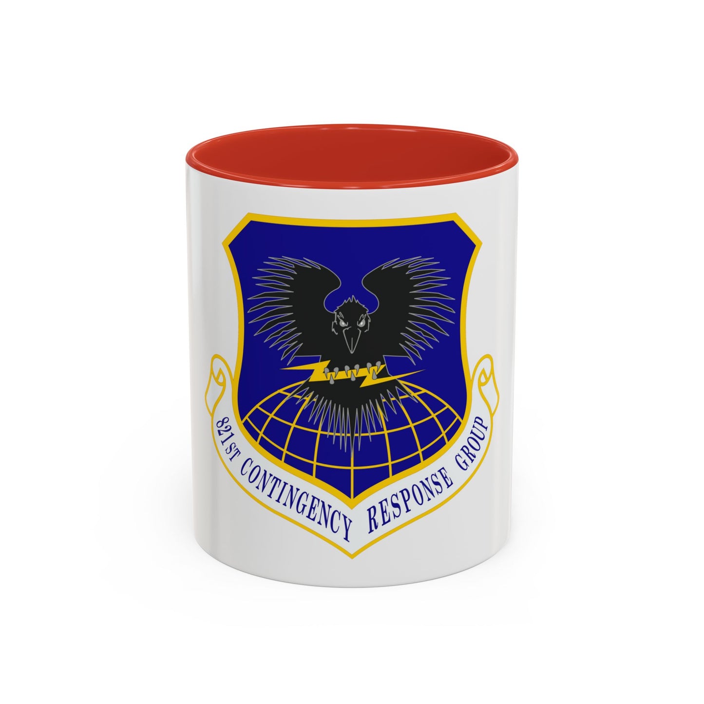 821 Contingency Response Group AMC (U.S. Air Force) Accent Coffee Mug