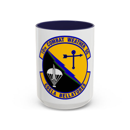 10 Combat Weather Squadron AFSOC (U.S. Air Force) Accent Coffee Mug