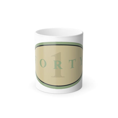 Forty 1 (U.S. Navy) Color Changing Mug 11oz
