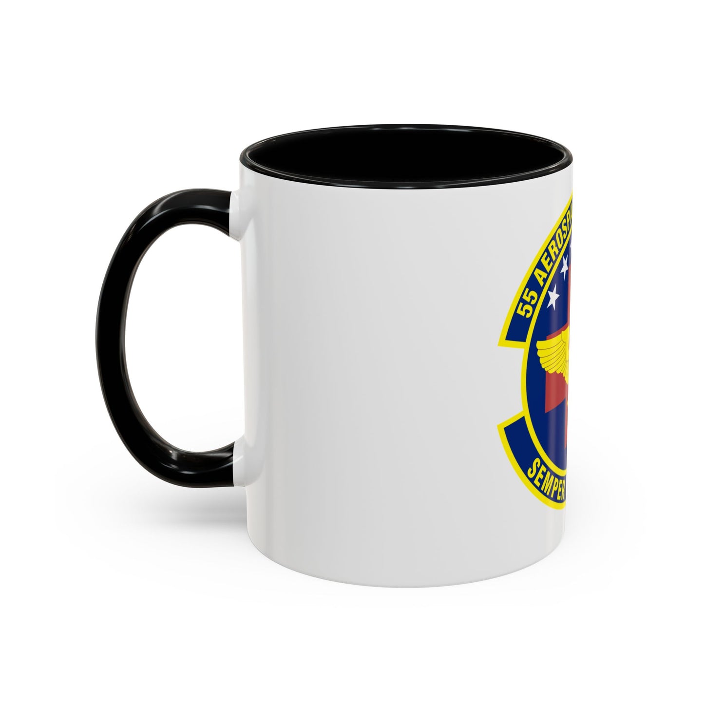 55th Aerospace Medicine Squadron (U.S. Air Force) Accent Coffee Mug