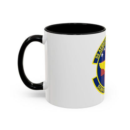 55th Aerospace Medicine Squadron (U.S. Air Force) Accent Coffee Mug