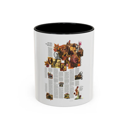 USA - Western New England 2 (1975) (Map) Accent Coffee Mug