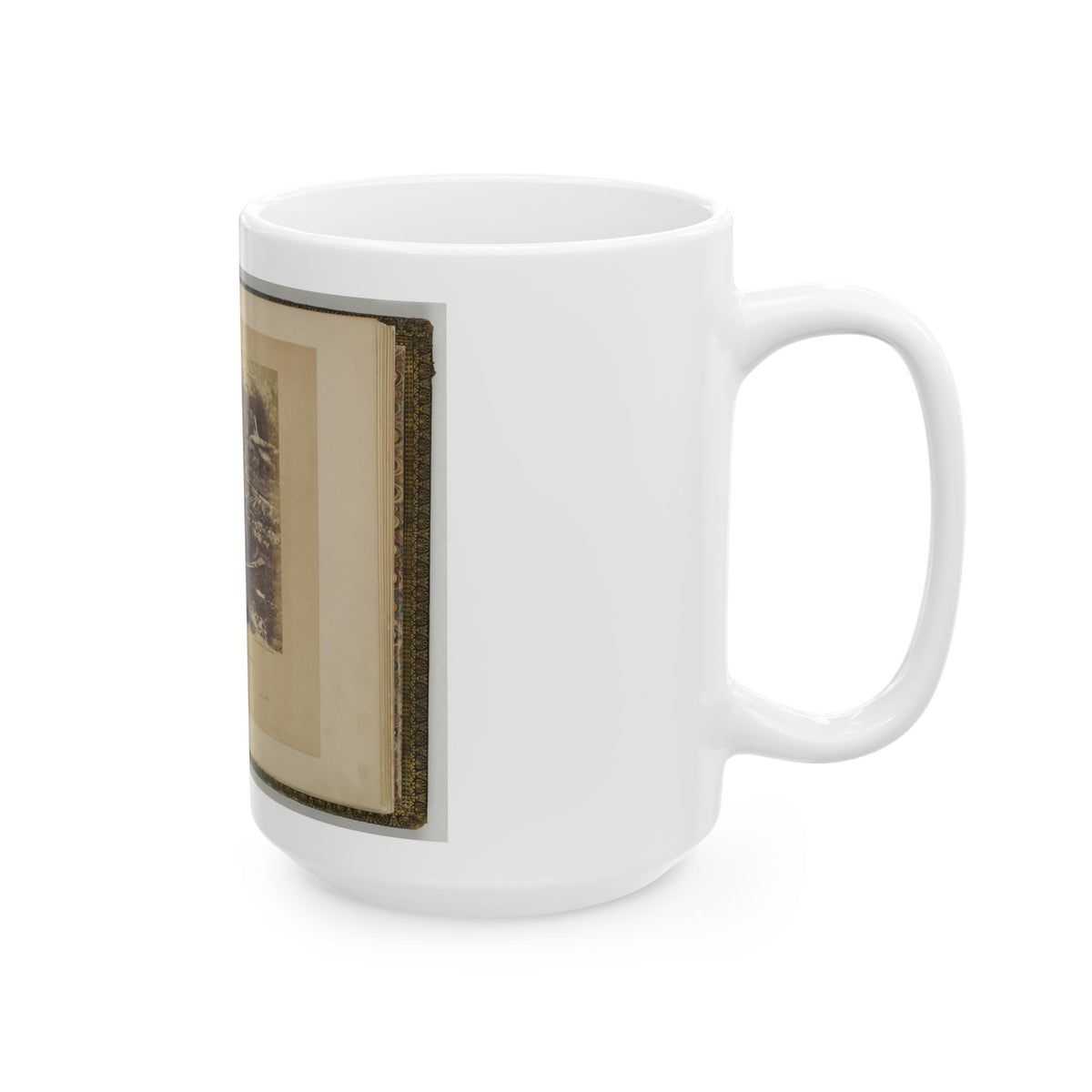 A Sharpshooter's Last Sleep, Gettysburg, Pennsylvania (U.S. Civil War) White Coffee Mug