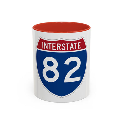 Interstate 82 (U.S. Highways) Accent Coffee Mug