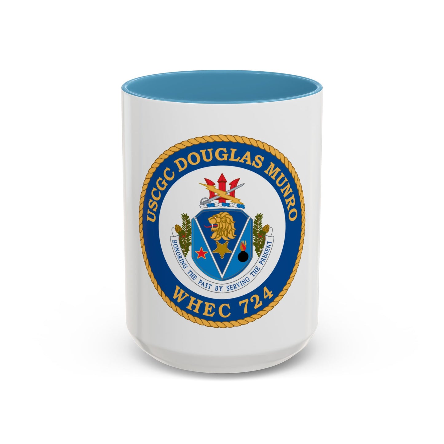 USCGC Douglas Munro (U.S. Coast Guard) Accent Coffee Mug