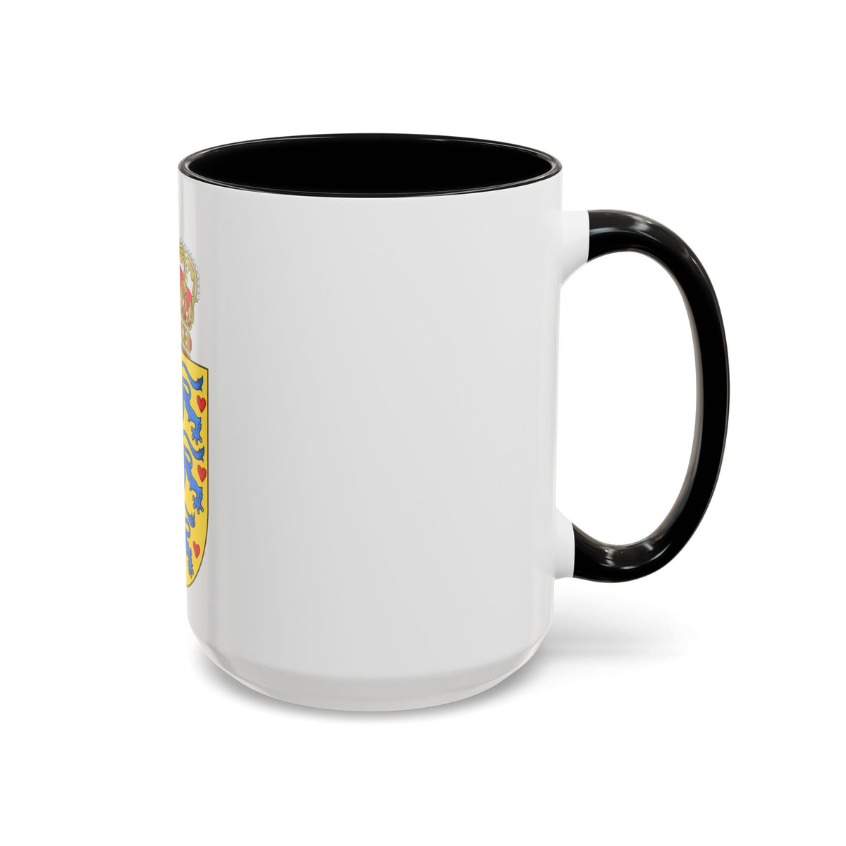 National Coat of arms of Denmark - Accent Coffee Mug