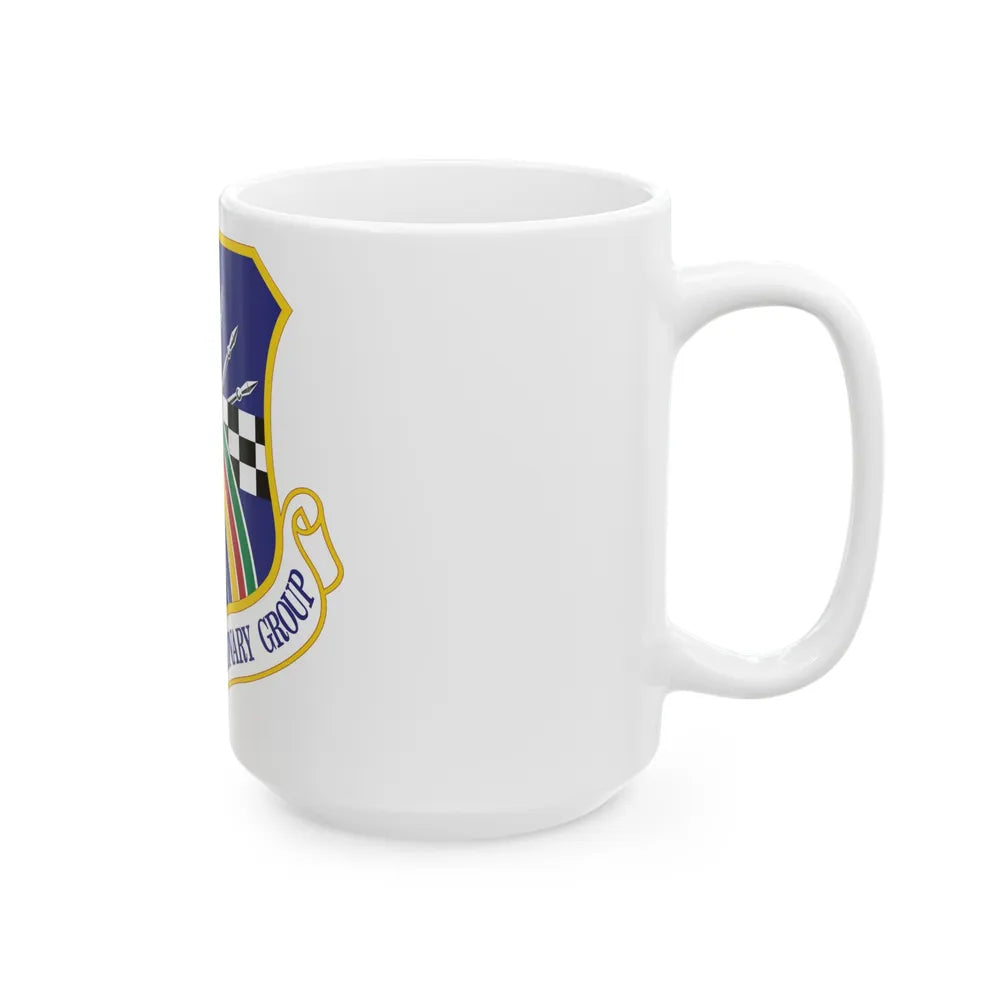 401st Air Expeditionary Group (U.S. Air Force) White Coffee Mug-Go Mug Yourself