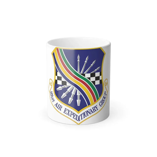 401st Air Expeditionary Group (U.S. Air Force) Color Changing Coffee Mug 11oz - Go Mug Yourself