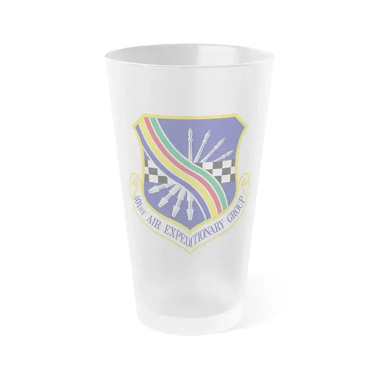 401st Air Expeditionary Group (U.S. Air Force) Frosted Pint Glass 16oz Default Title - Go Mug Yourself