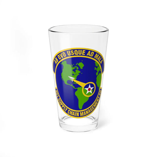 401st Supply Chain Management Squadron (U.S. Air Force) Pint Glass 16oz-16oz-Go Mug Yourself