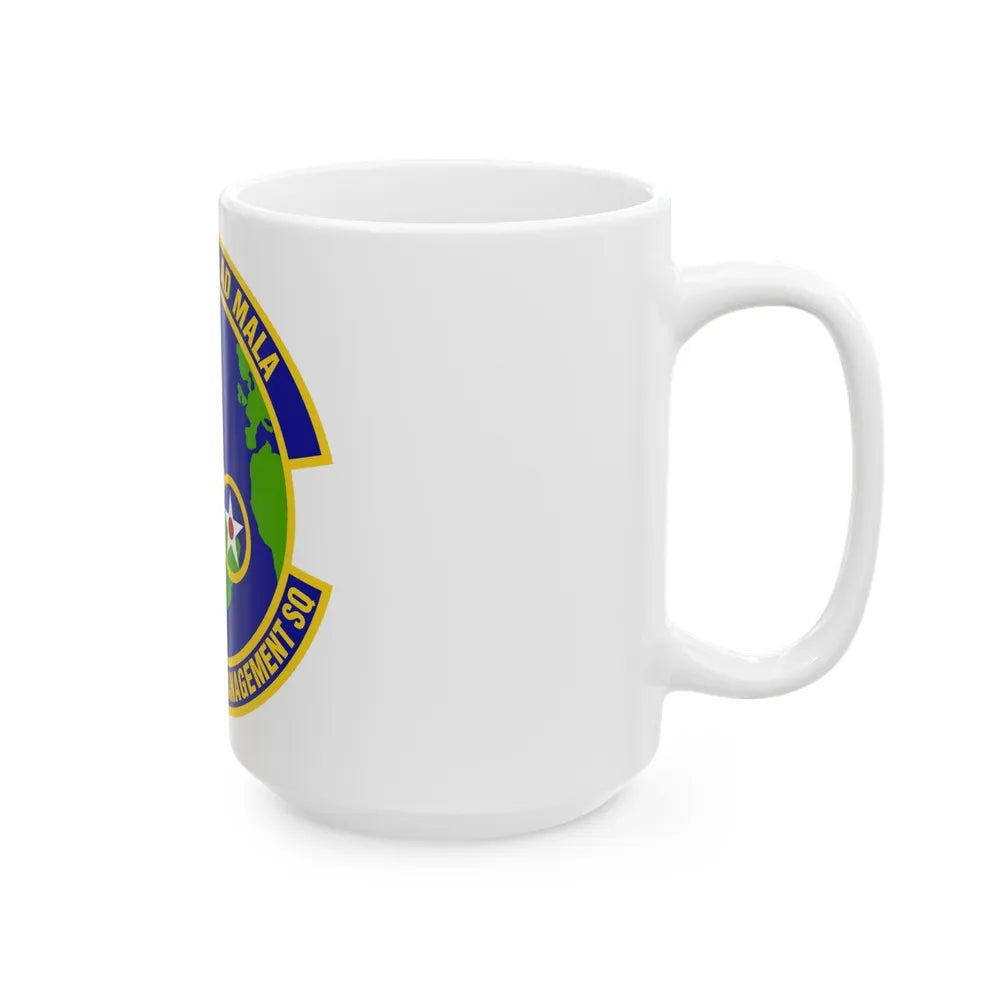 401st Supply Chain Management Squadron (U.S. Air Force) White Coffee Mug-Go Mug Yourself