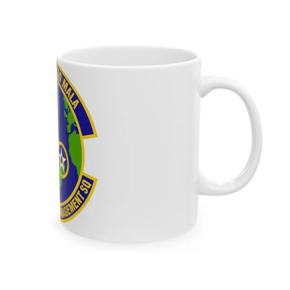 401st Supply Chain Management Squadron (U.S. Air Force) White Coffee Mug-Go Mug Yourself