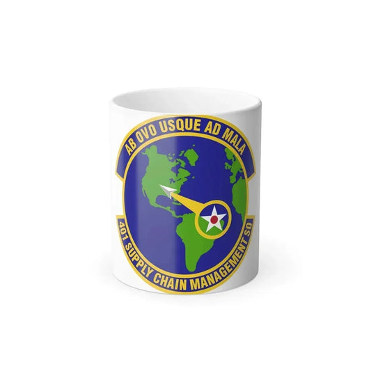 401st Supply Chain Management Squadron (U.S. Air Force) Color Changing Coffee Mug 11oz - Go Mug Yourself