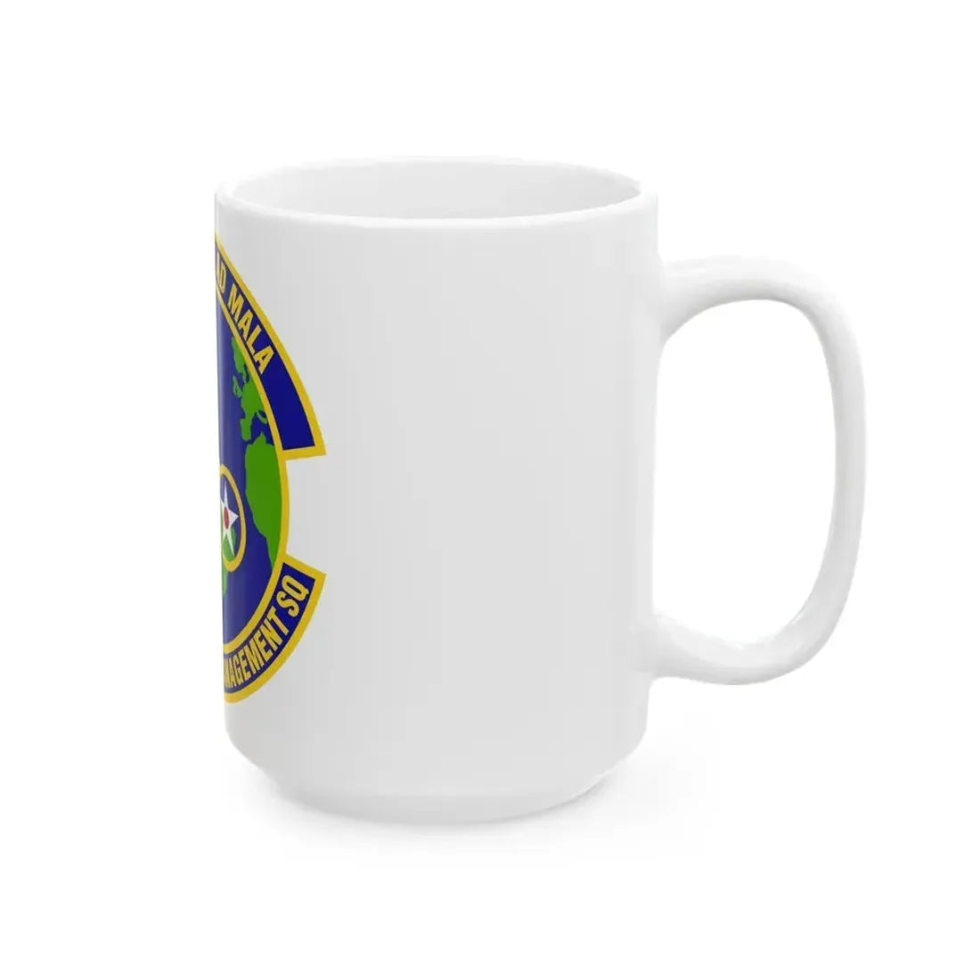 401st Supply Chain Management Squadron (U.S. Air Force) White Coffee Mug - Go Mug Yourself
